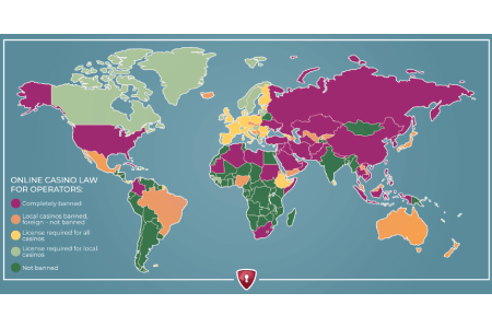 In 2021, online gambling will be allowed in which jurisdictions?